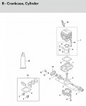 Stihl FS 56 RC-E ErgoStart Easy2Start Loop Handle Brushcutters Spare Parts